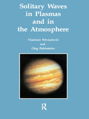 cover image of Solitary Waves in Plasmas and in the Atmosphere